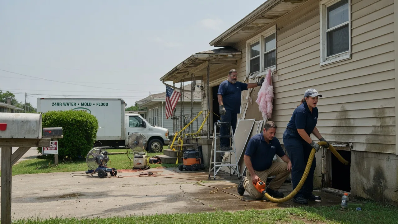 Water Damage Repair in Rowland, PA near me